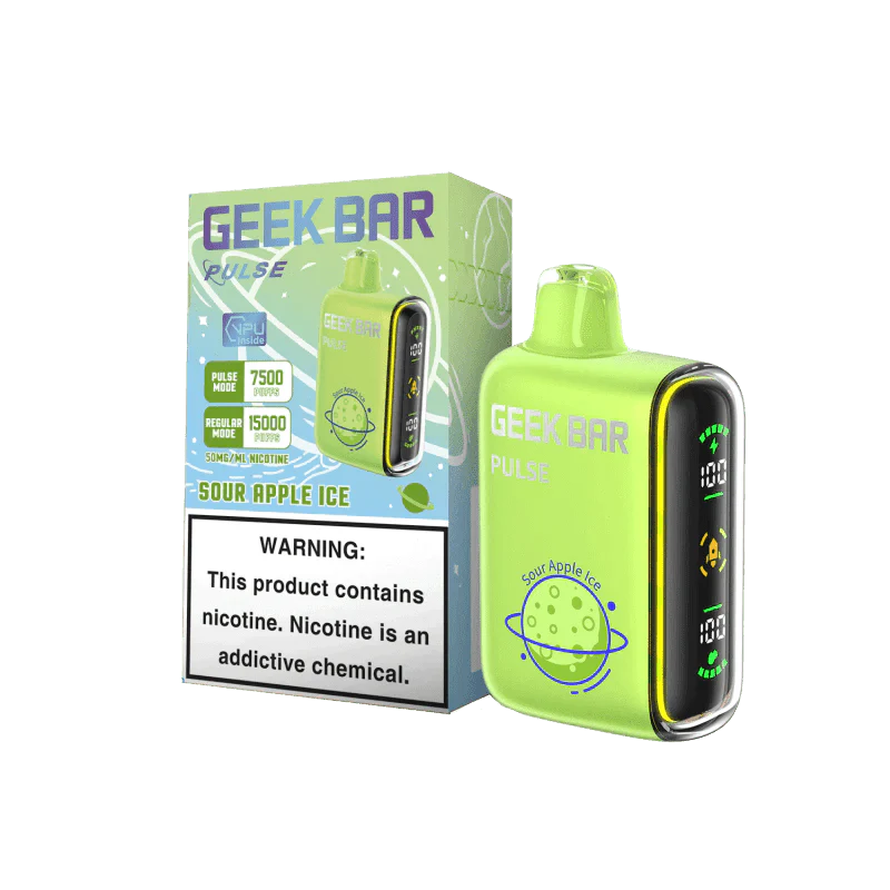 Sour Apple Ice Geek Bar Pulse 15000