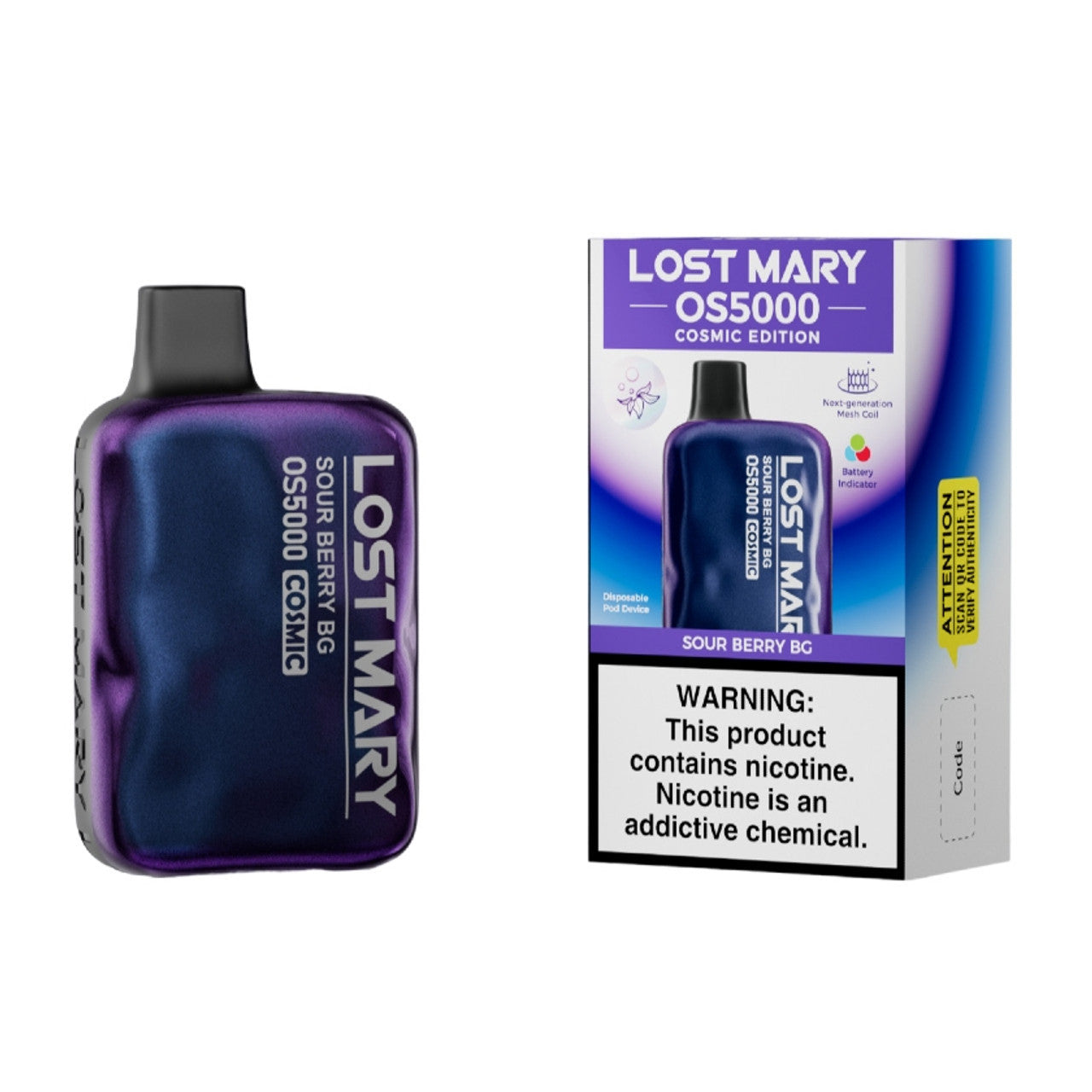 Sour Berry BG Lost Mary OS5000