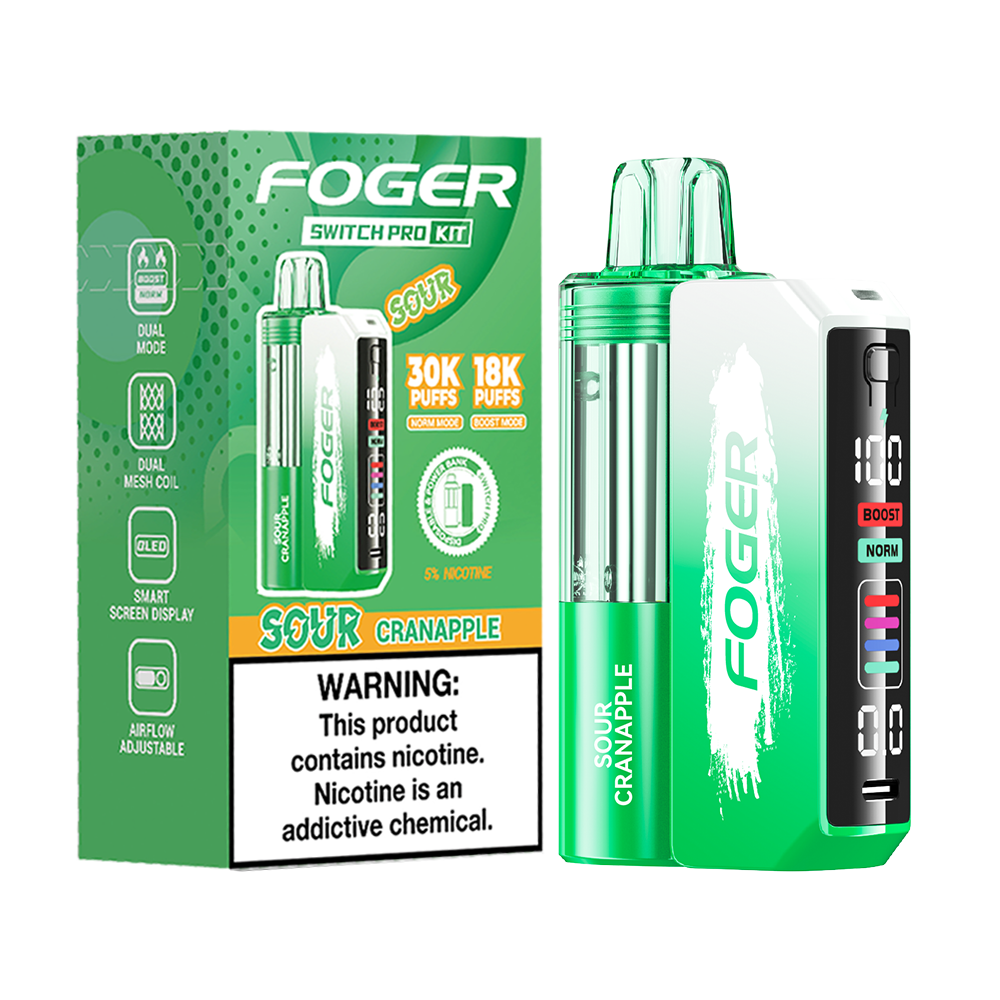 Sour Cranapple Foger Switch Pro 30K Kit