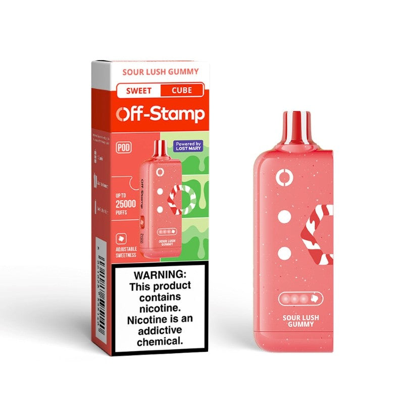 Off-Stamp X Cube Sweet Cube 25K Disposable Pod 18ml 5%
