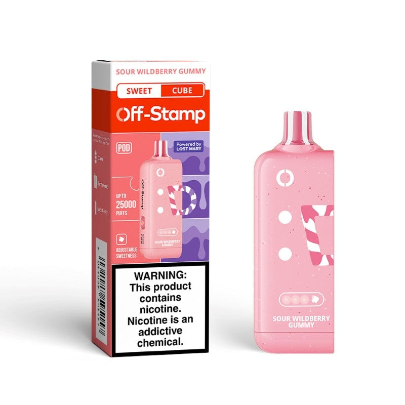 Off-Stamp X Cube Sweet Cube 25K Einwegkapsel 18ml 5%