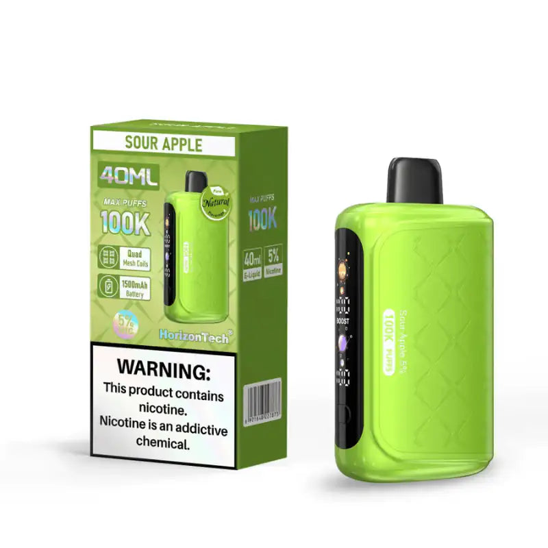 Sour Apple - HorizonTech 100k Disposable Vape