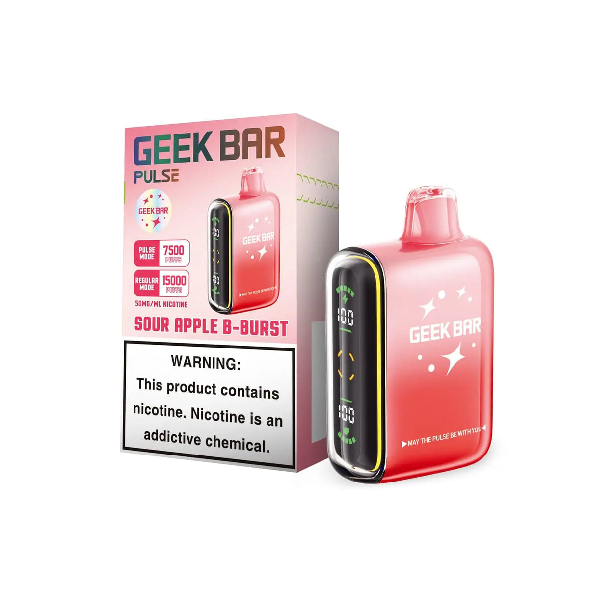 Sour Apple B-Burst - Geek Bar Pulse 15k Disposable Vape
