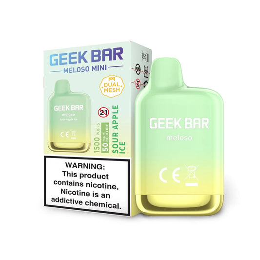 Sour Apple Ice - Geek Bar Meloso Mini 1500 Disposable Vape