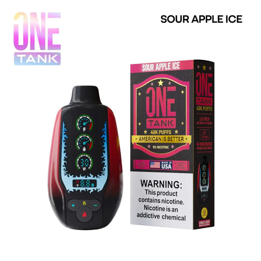 Sour Apple Ice - One Tank 40k Disposable Vape