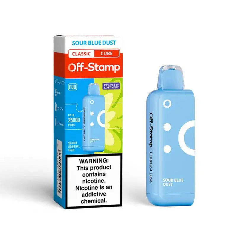Sour Blue Dust - Off-Stamp Classic Cube 25K Disposable Pod