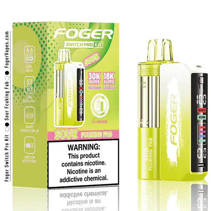 Sour Fcuking Fab - Foger Switch Pro 30K Disposable Kit