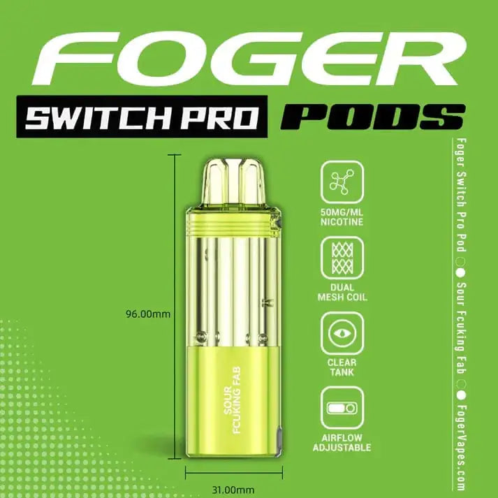 Sour Fcuking Fab - Foger Switch Pro 30K Disposable Pod
