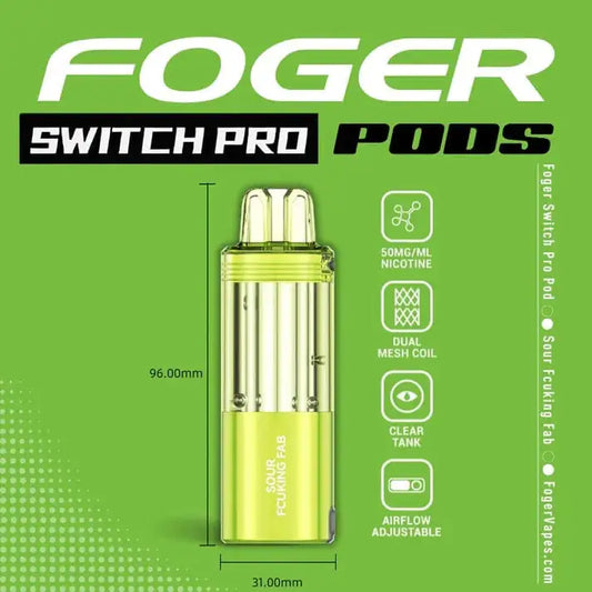Sour Fcuking Fab - Foger Switch Pro 30K Disposable Pod