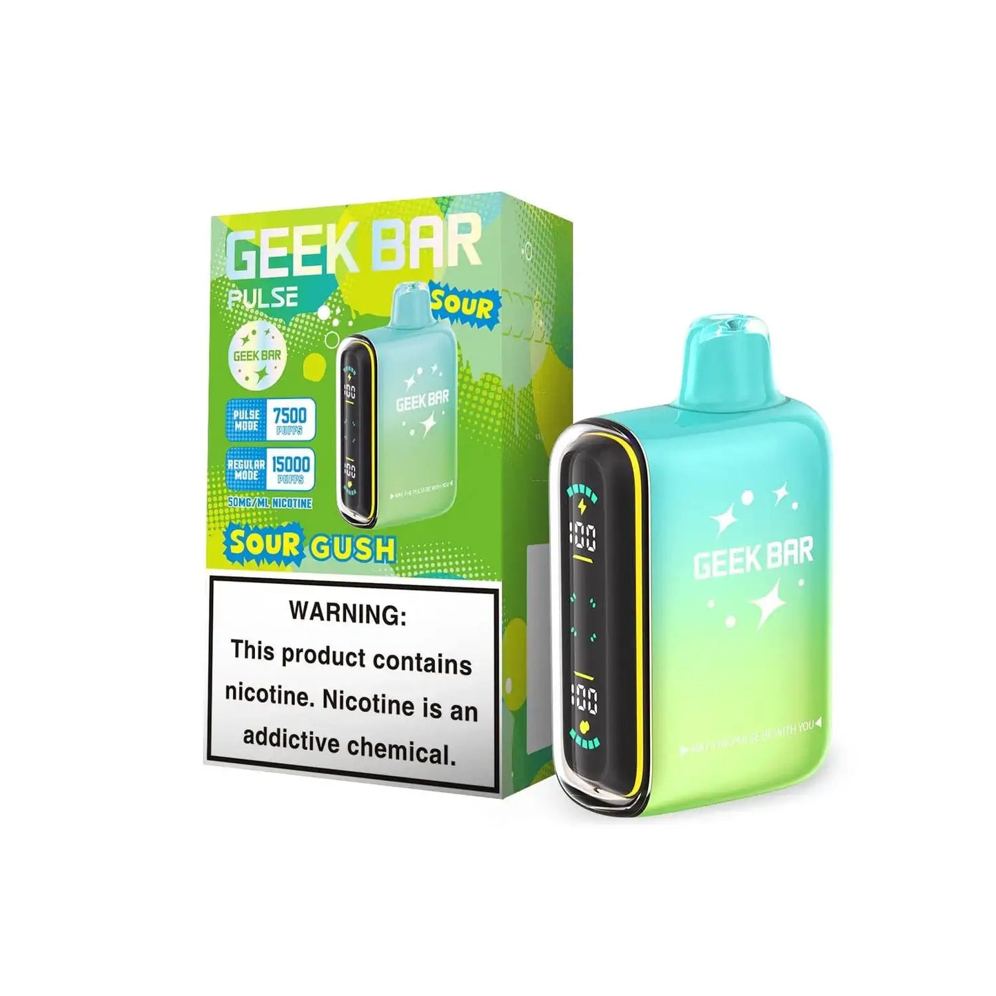 Sour Gush - Geek Bar Pulse 15k Disposable Vape