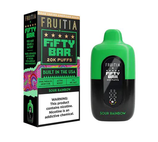 Sour Rainbow - Fifty Bar 20K Disposable Vape
