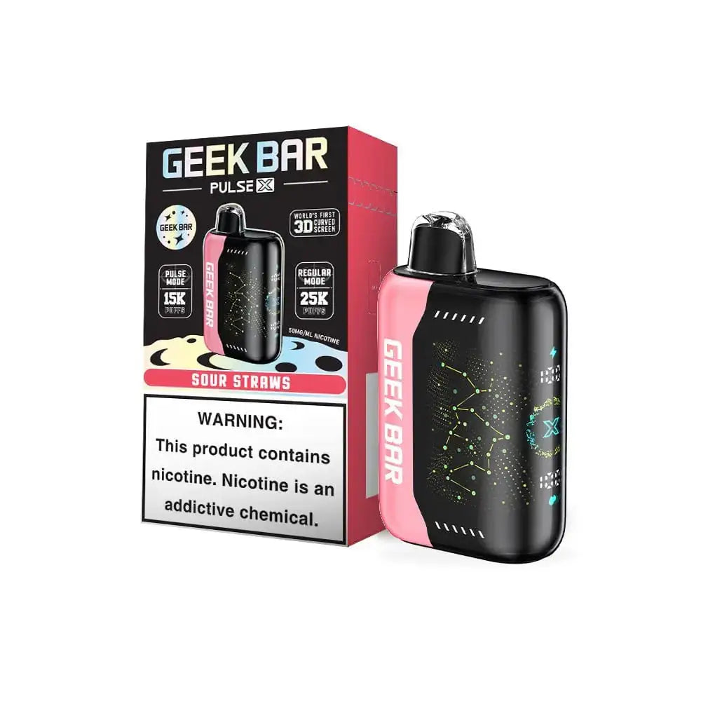 Sour Straws - Geek Bar Pulse X 25K Disposable Vape