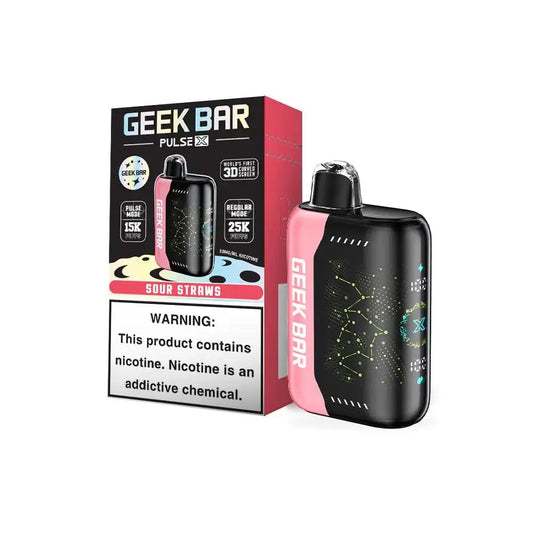 Sour Straws - Geek Bar Pulse X 25K Disposable Vape