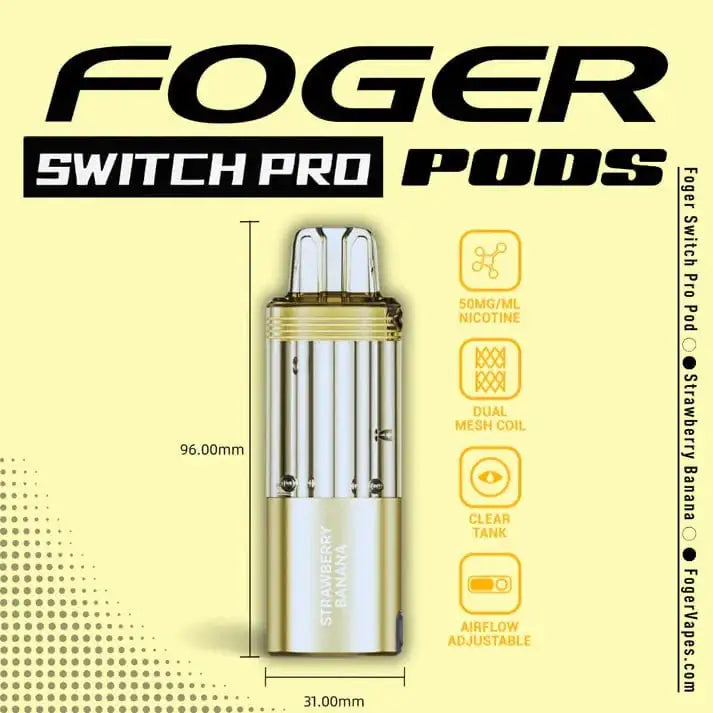 Straberry Banana - Foger Switch Pro 30K Disposable Pod