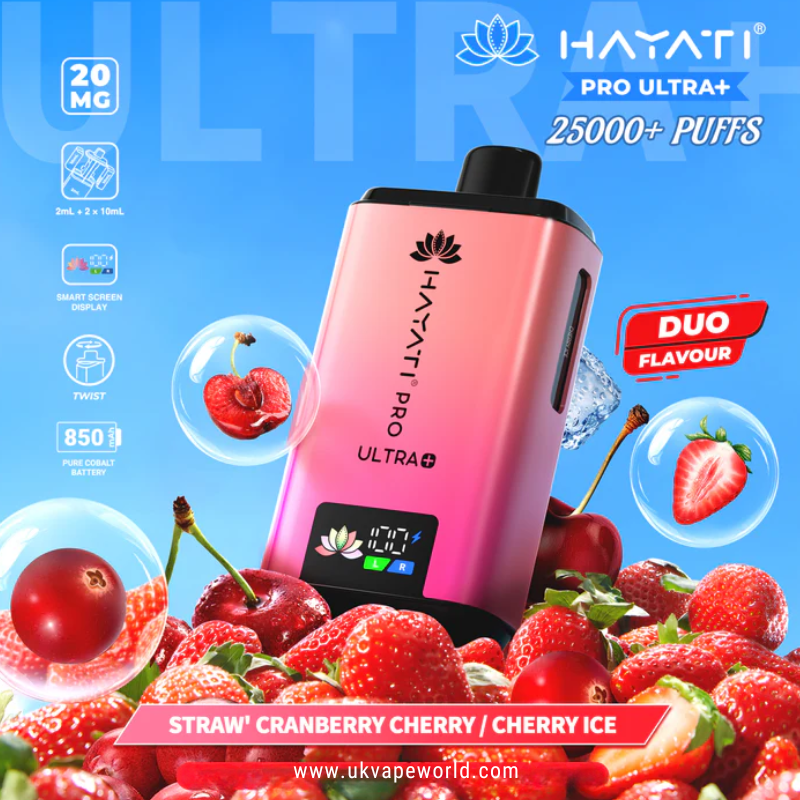 Hayati Pro Ultra Plus 25000 Puff 25K Bar Twist Pod Kit