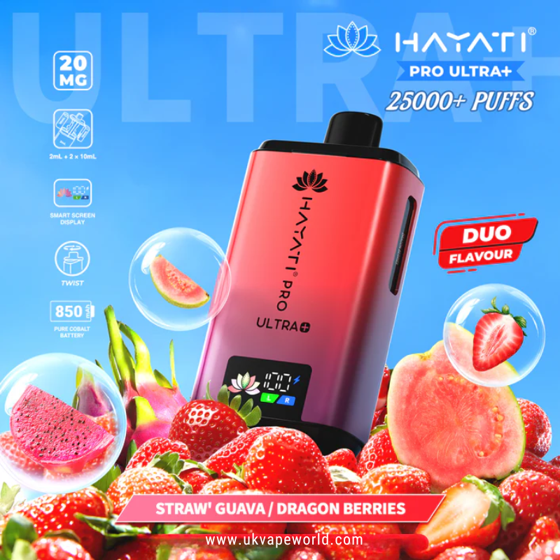 Hayati Pro Ultra Plus 25000 Puff 25K Bar Twist Pod Kit