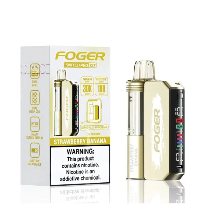 Strawberry Banana Foger Switch Pro 30K Kit