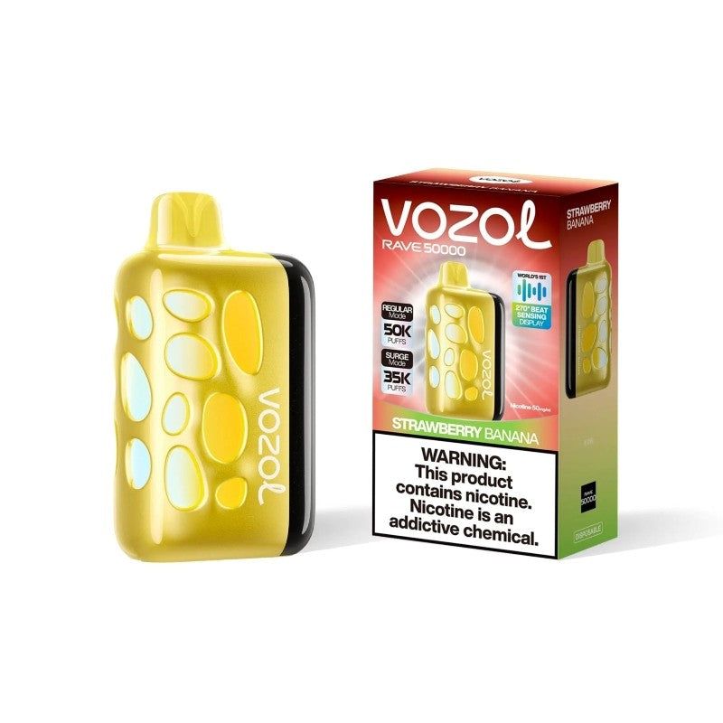 Strawberry Banana Vozol Rave 50000