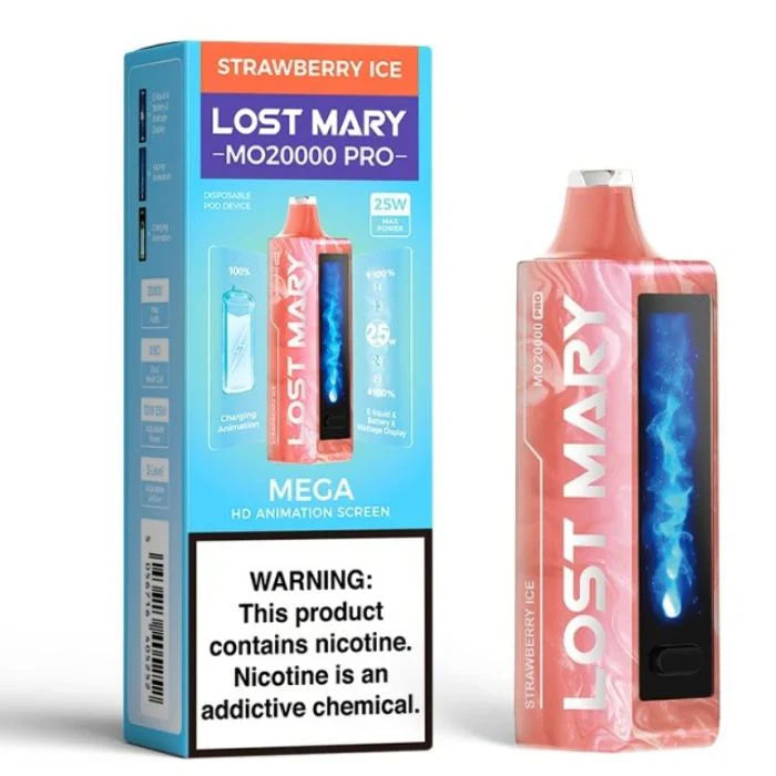 Strawberry Ice Lost Mary MO20000 Pro