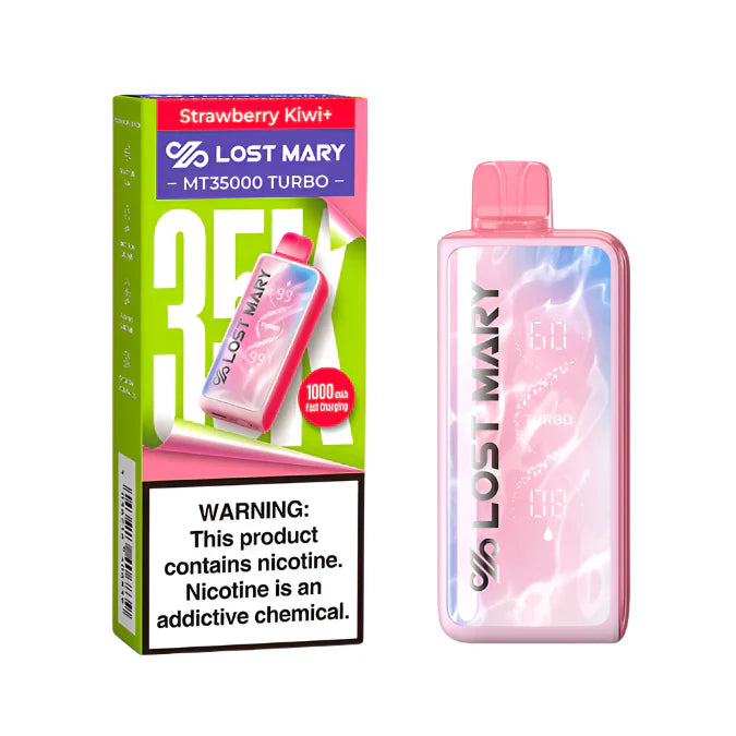 Strawberry Kiwi+ Lost Mary MT35000 Turbo