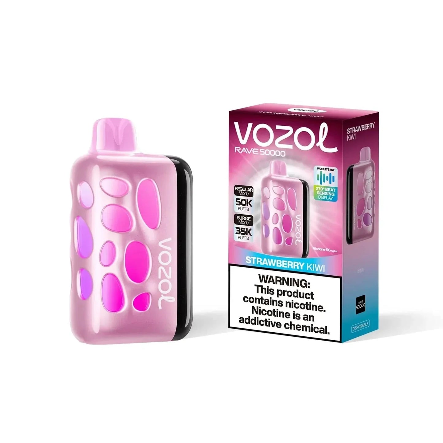 Strawberry Kiwi Vozol Rave 50000