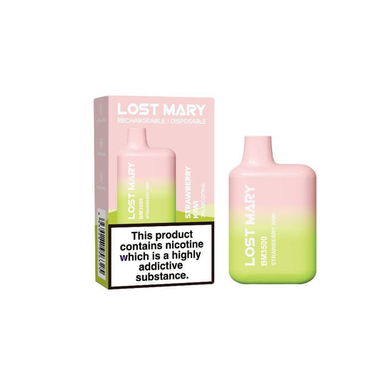 Lost Mary 3500 Puffs Disposable Vapes Pen Bar Box Of 10