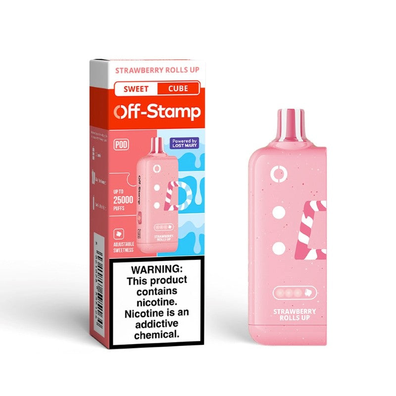 Strawberry Rolls Up Off Stamp Cube 25K Pod