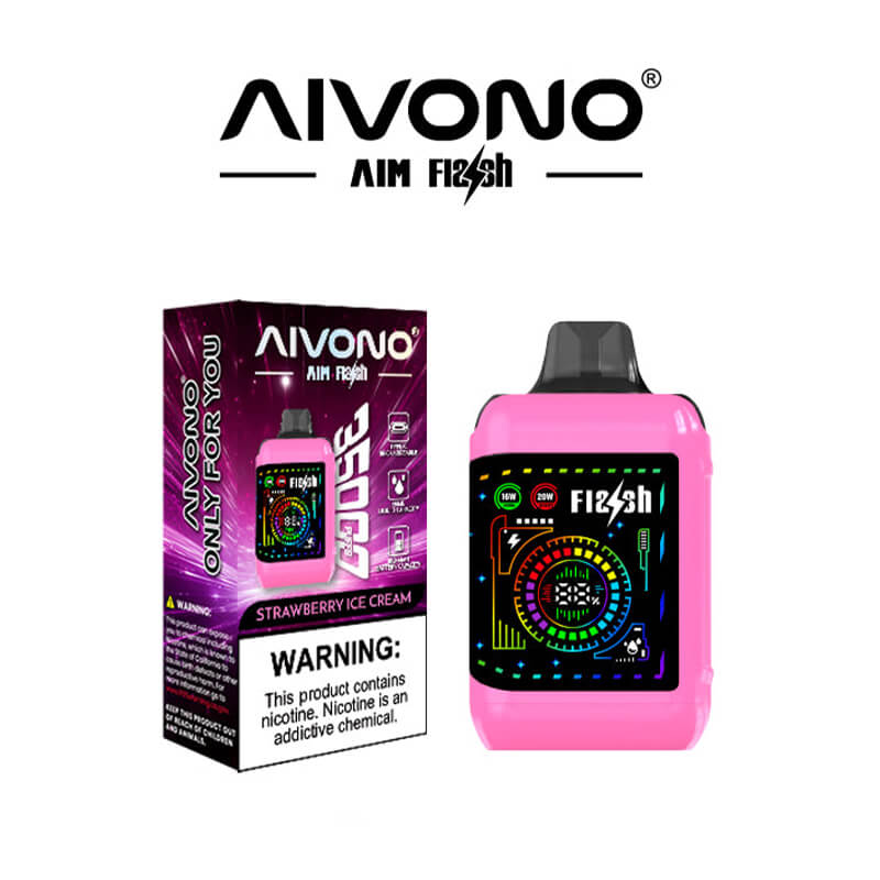 AIVON0 Aim Boom 25000 Puffs Disposable Vape Disposable 25K 650mAh Vapes Pen E Cigarette Prefilled 28ml Nicotine contain  10 Flavors