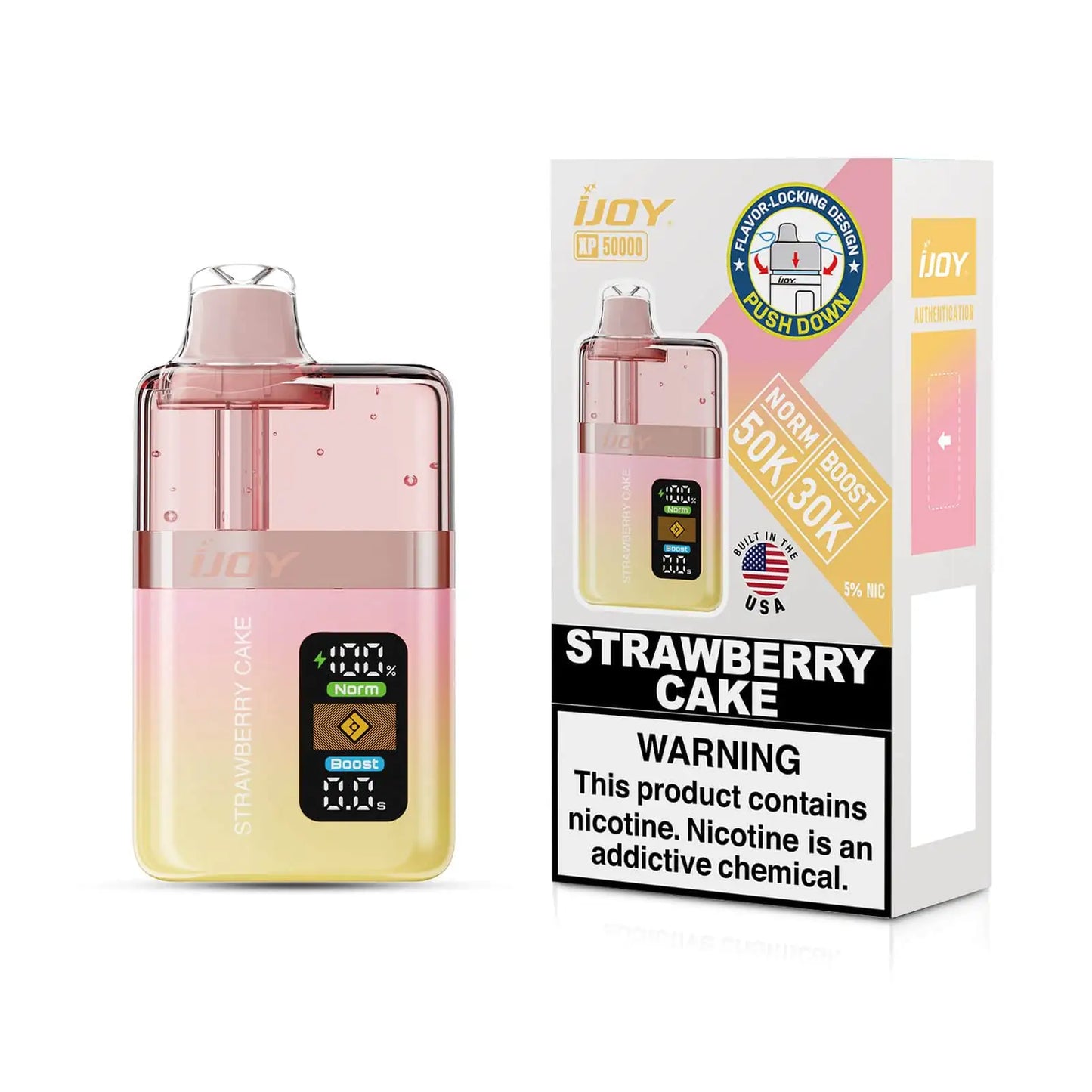 Strawberry Cake - iJoy XP50000 Disposable Vape