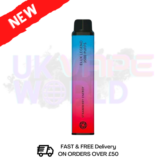 Elux Legend 3500 Puff Erdbeer-Energieriegel