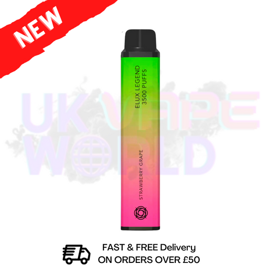 Elux Legend 3500 Puff Erdbeer-Trauben-Riegel