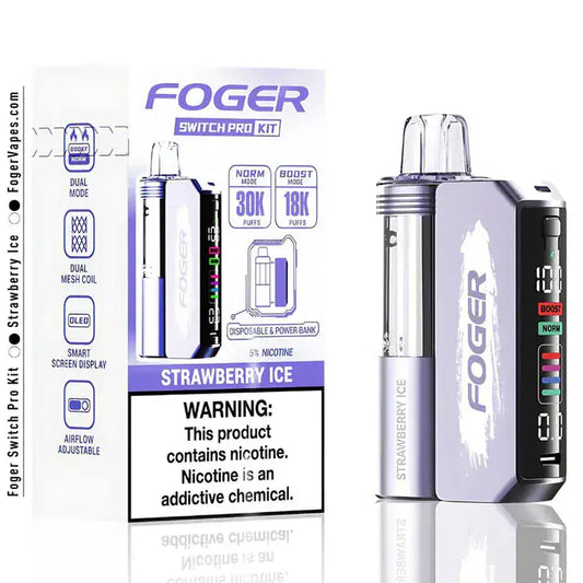 Strawberry Ice - Foger Switch Pro 30K Disposable Kit