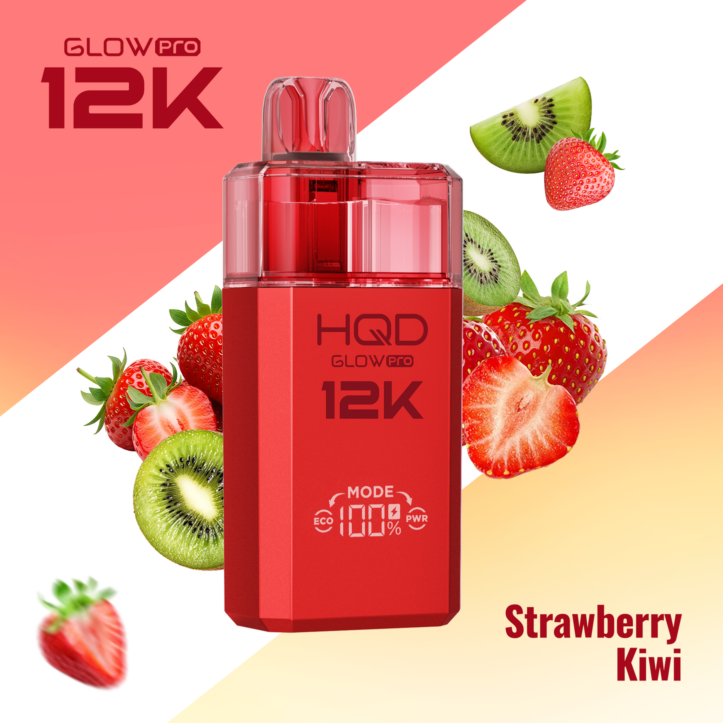 HQD Glow Pro 12K Puffs Prefilled Pod Kit