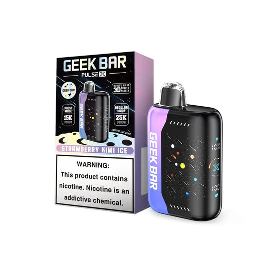 Strawberry Kiwi Ice - Geek Bar Pulse X 25K Disposable Vape