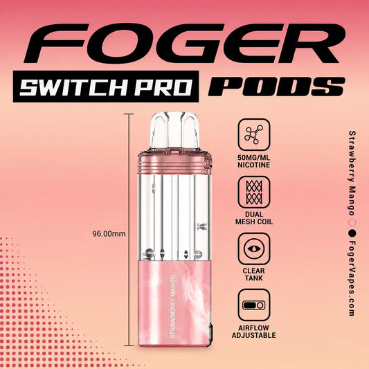Strawberry Mango - Foger Switch Pro 30K Disposable Pod
