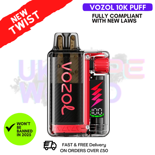 Erdbeer-Himbeer-Kirsche Vozol 10000 10K Puff Kit