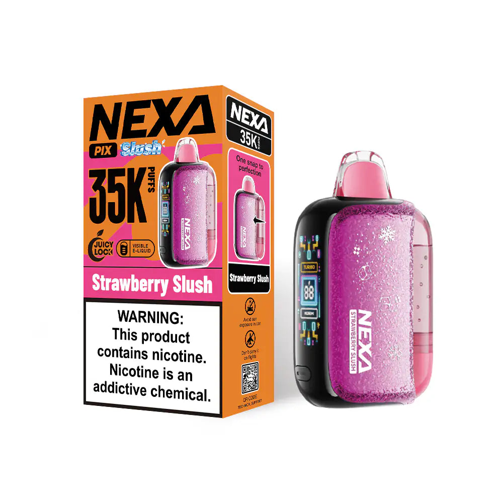Strawberry Slush - NEXA Pix Slush 35K Disposable Vape