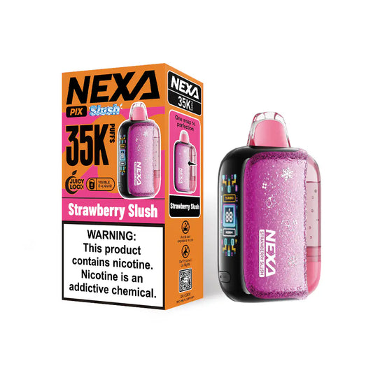 Strawberry Slush - NEXA Pix Slush 35K Disposable Vape