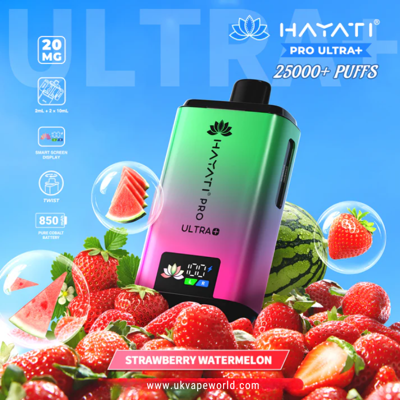 Hayati Pro Ultra Plus 25000 Puff 25K Bar Twist Pod Kit