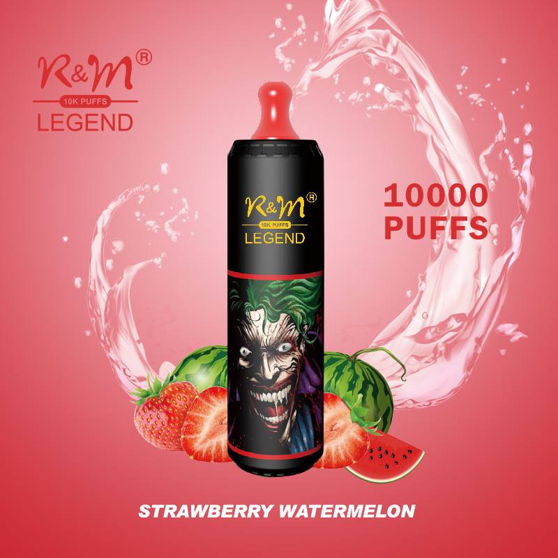 R&amp;M Vape 10000K Züge Einweg-E-Zigarette 20 ml 850 mAh 19 Geschmacksrichtungen Tragbares, stylisches und hochwertiges E-Liquid Pod-System inklusive Nikotin