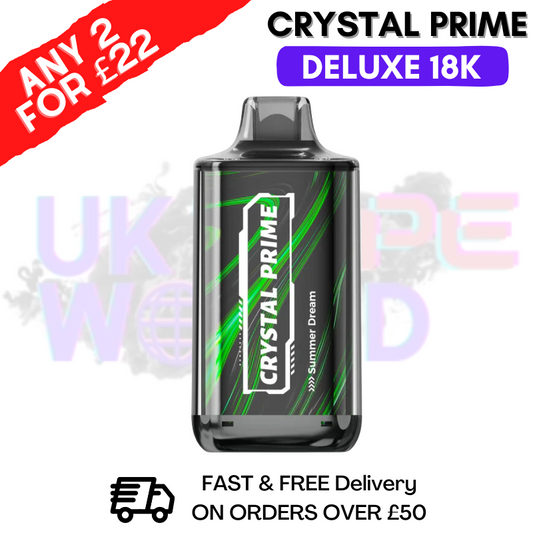Summer Dream Crystal Prime Deluxe 18000 Puffs 18K PUFF