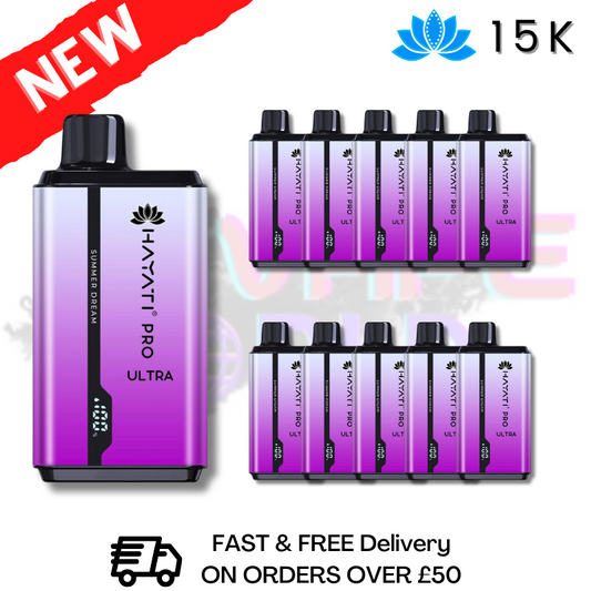 Summer Dream Hayati Ultra Pro 15000 Puffs 15K Box Of 10