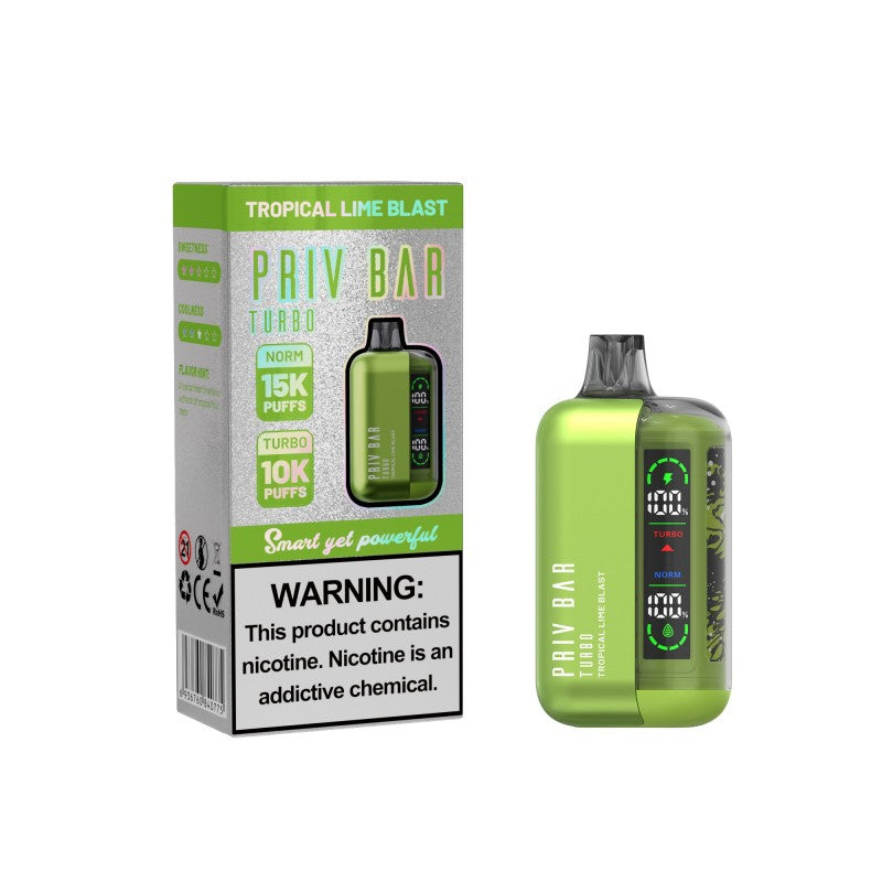 Tropical Lime Blast Priv Bar Turbo 15000