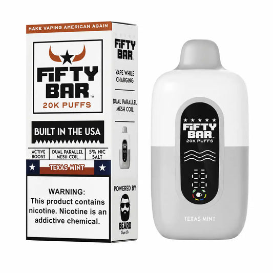 Texas Mint - Fifty Bar 20K Disposable Vape