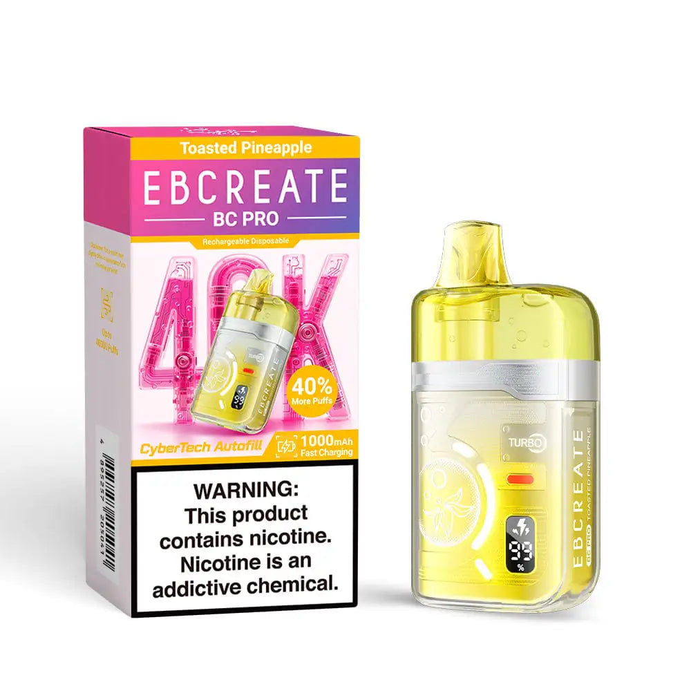 Toasted Pineapple - EBCREATE BC Pro 40K Disposable Vape