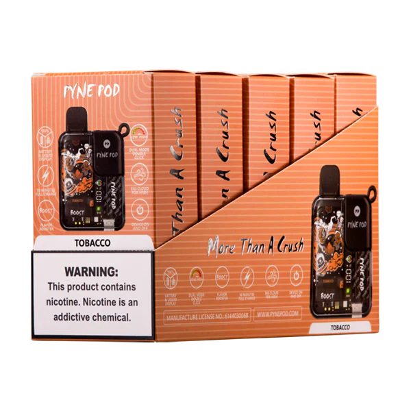 Tobacco Pyne Pod Boost 8500
