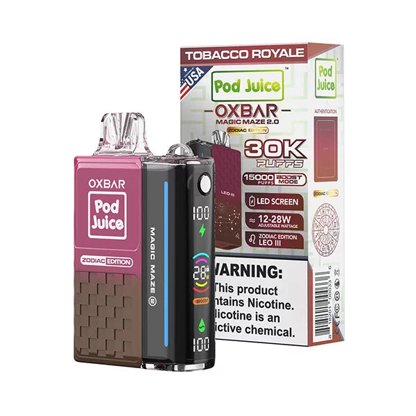 Tobacco Royale Oxbar Magic Maze 2.0 Pod Juice 30K