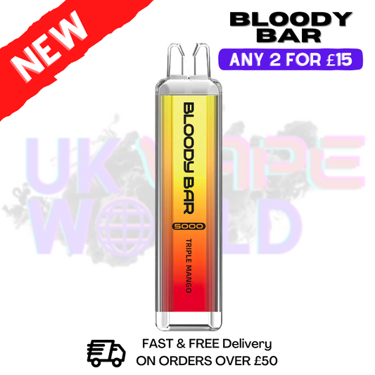 Triple Mango Bloody Bar 5000 Puffs Einweg
