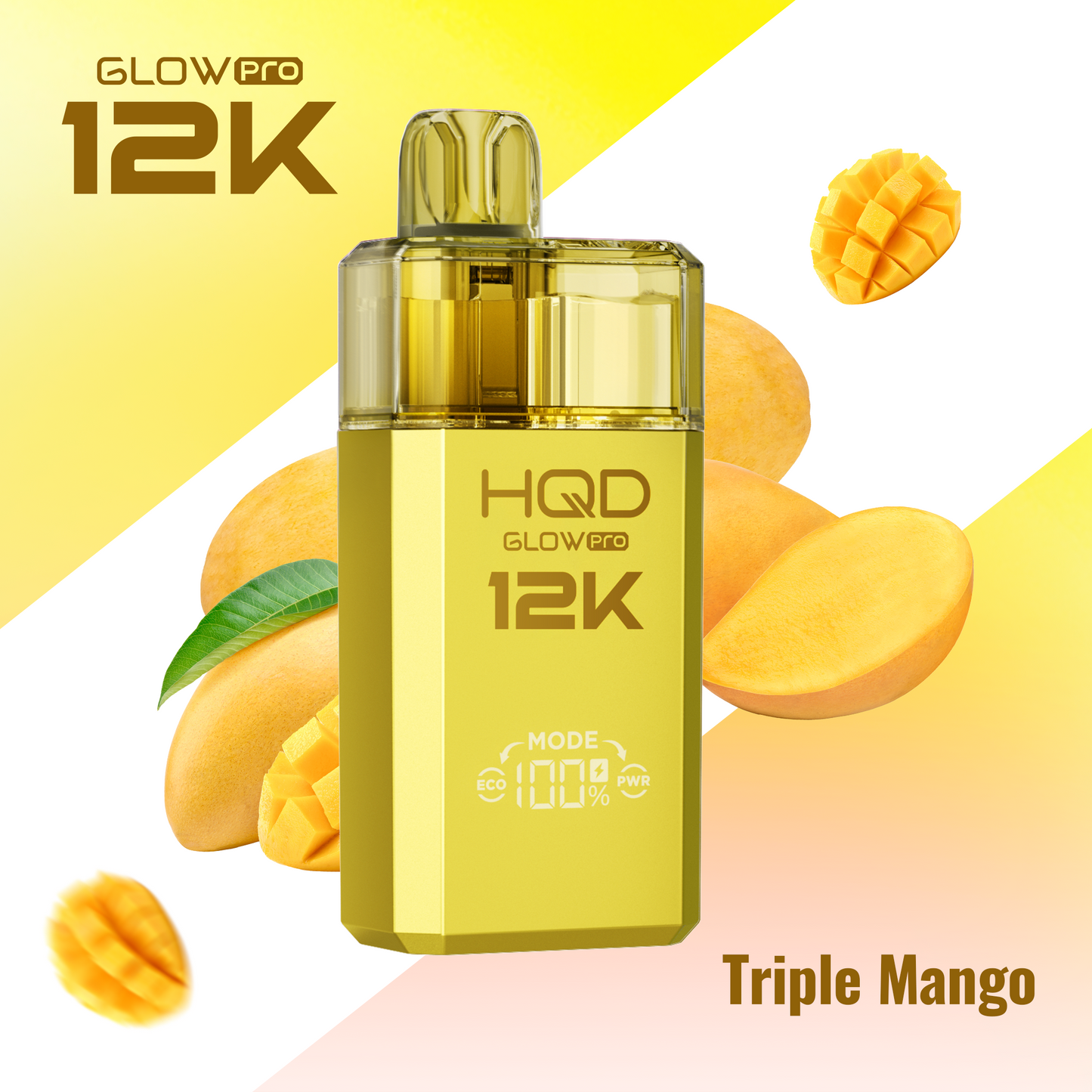 HQD Glow Pro 12K Puffs Prefilled Pod Kit