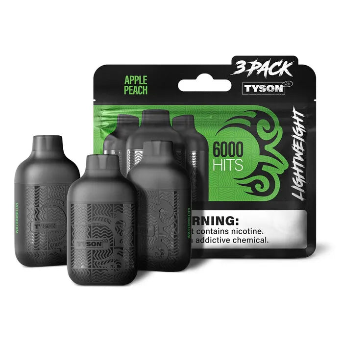 Tyson 2.0 Lightweight 6K - 3PK Vape